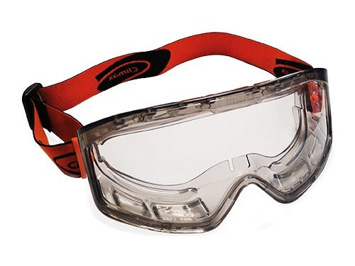 Maschera occhiali protettivi antiriflesso in materiale vinilico da lavoro Climax Azahara