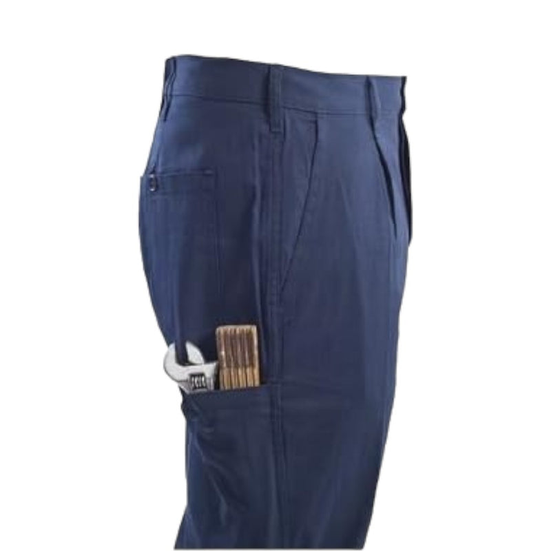 Pantalone da lavoro comodo in cotone con 4 tasche porta oggetti Super Nassaua