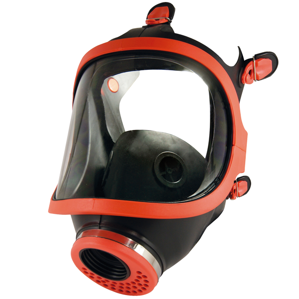 Maschera di sicurezza pieno facciale con doppia valvola di inalazione Climax 731/C