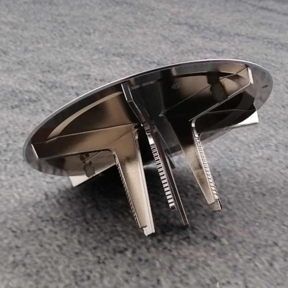 Tappo cromato universale per piletta doccia diametro 9 cm