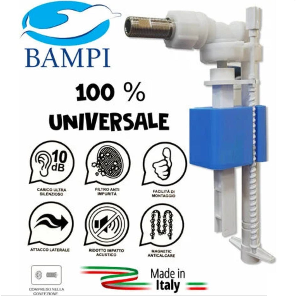Rubinetto galleggiante in ABS con sistema di chiusura a magnete 3/8"