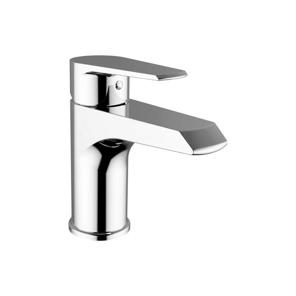 Miscelatore lavabo cromato con scarico automatico 1"1/4