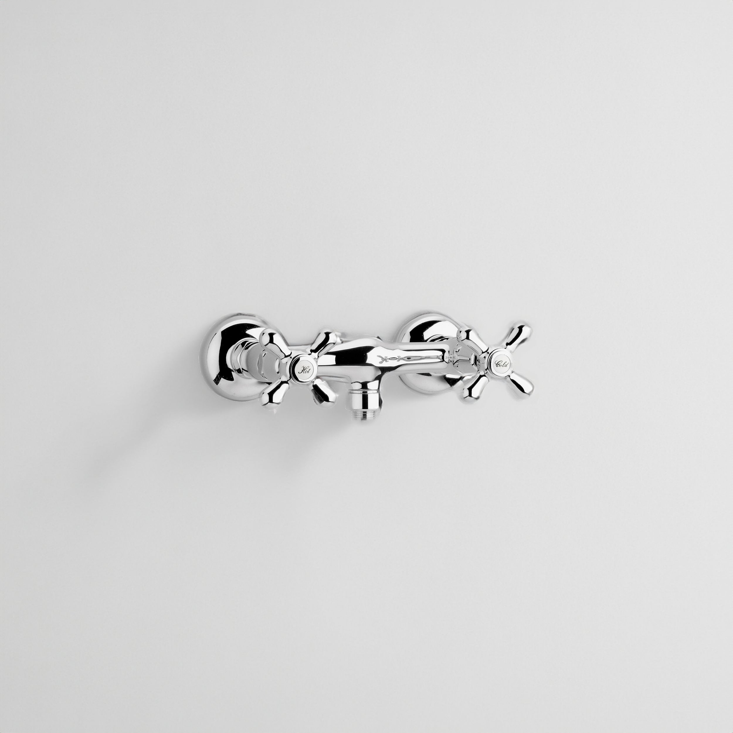 Gruppo esterno doccia cromo con attacco flessibile 1/2 pollici