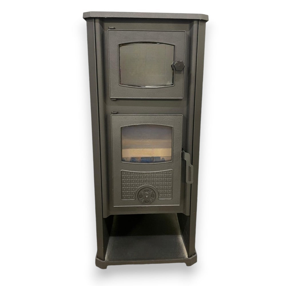 Wood stove with oven Steel structure 13 kW K-line Kalorosa