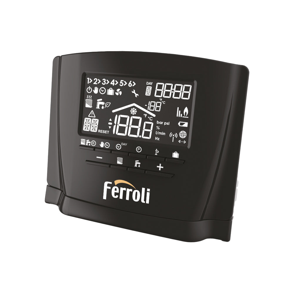 Cronocomando remoto modulante settimanale con programmazione e modulazione temperatura ambiente Romeo N