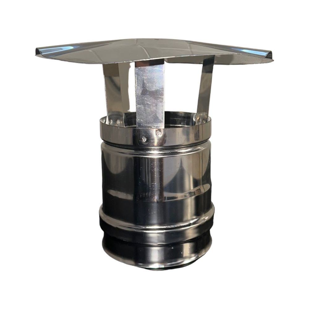 Fumaiolo comignolo in acciaio inox cappello cinese
