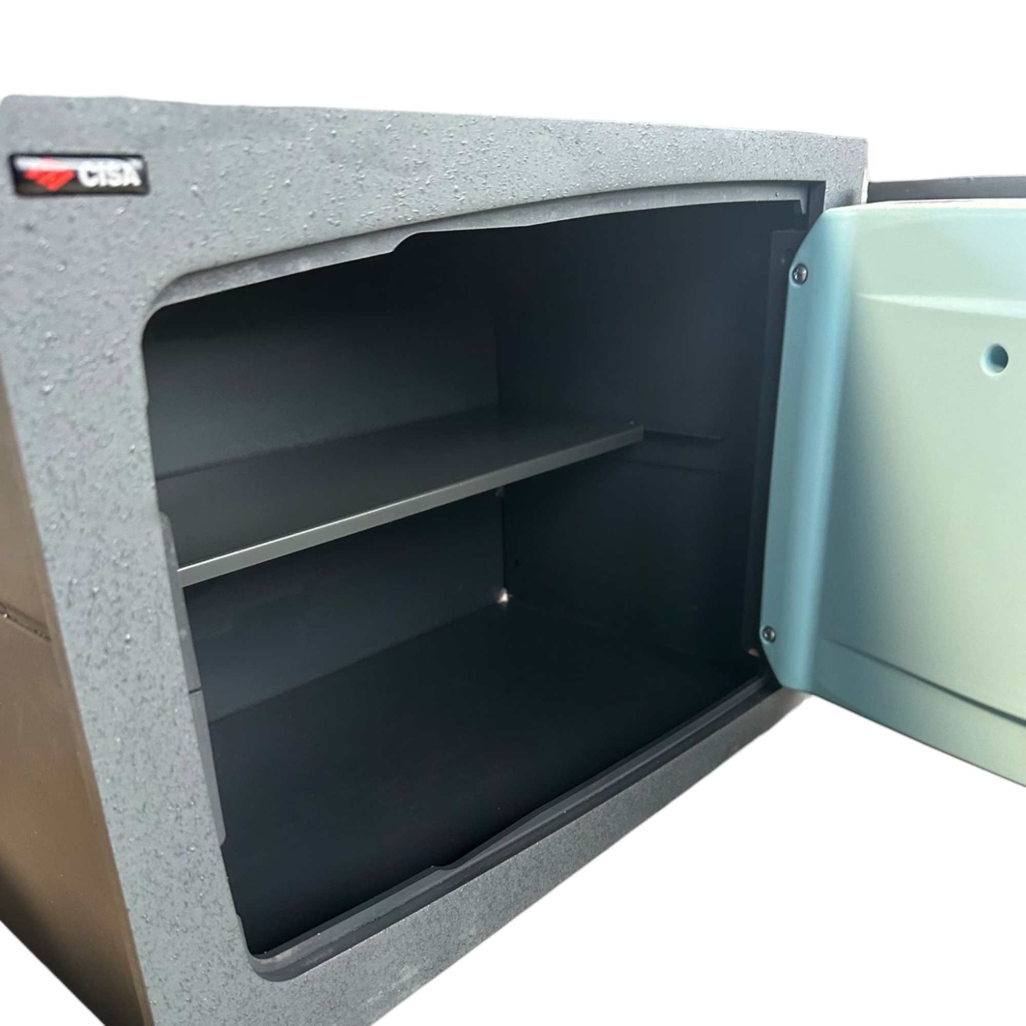 Cassaforte portavalori rinforzata con serratura a doppia mappa CISA 8A010