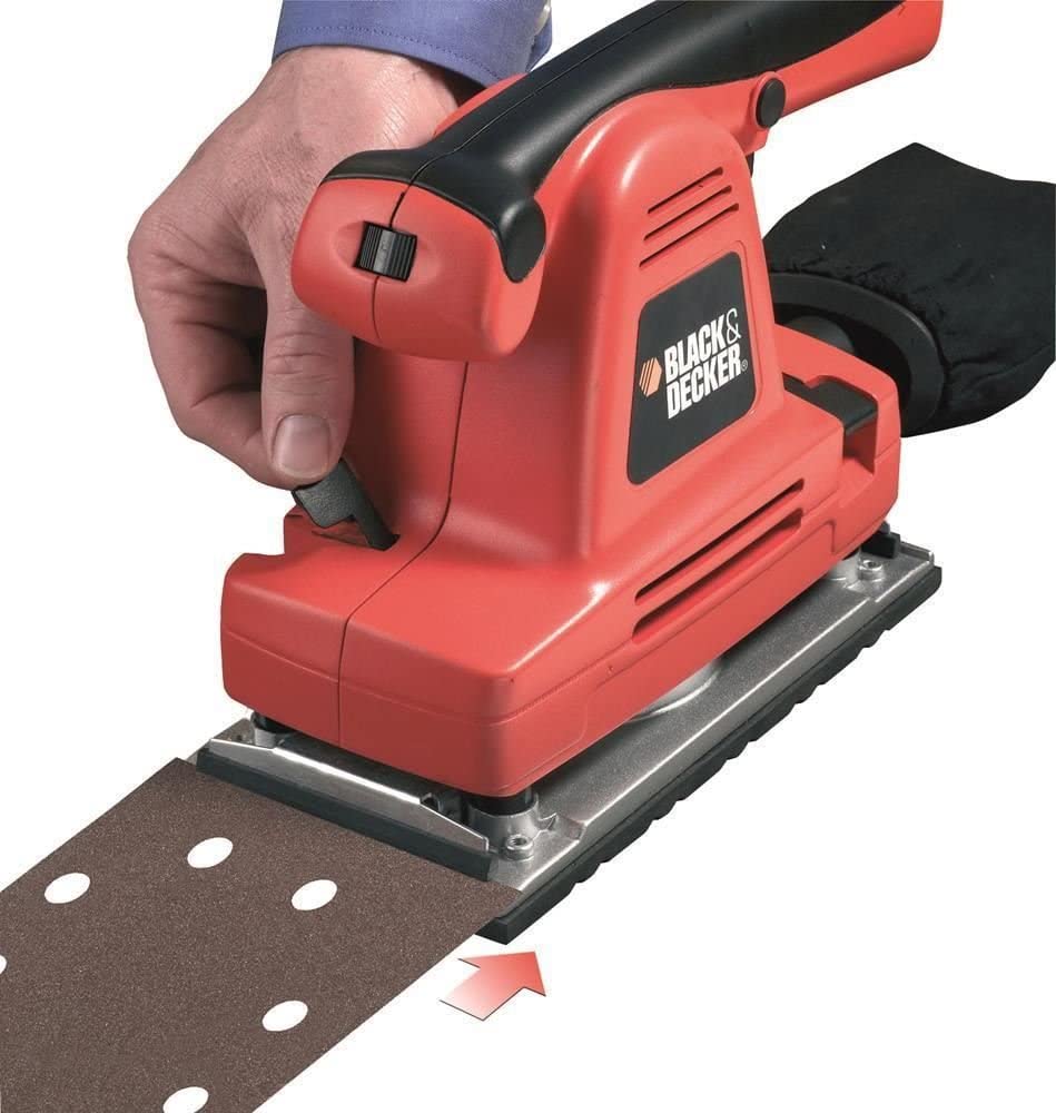 Levigatrice Orbitale 310W mezzo foglio BLACK+DECKER KA274EKA