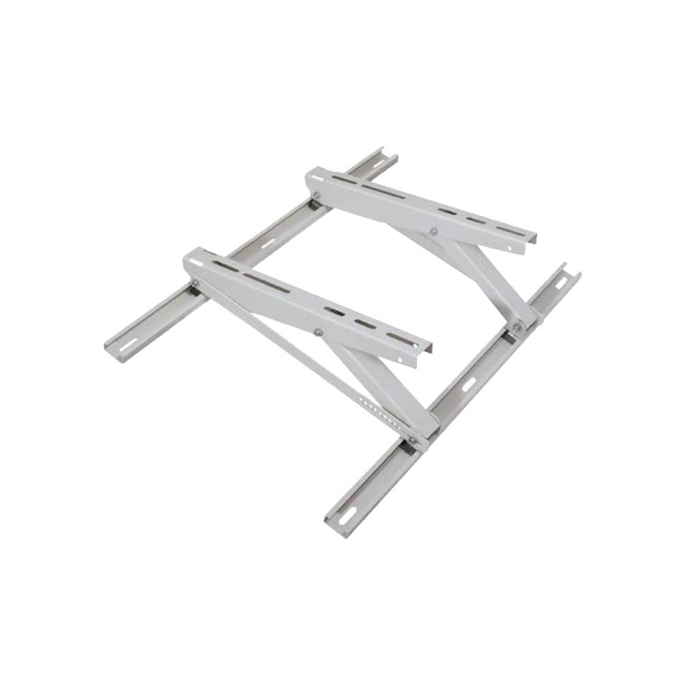 Staffa a tetto per climatizzatori 80x48x35 cm inclinazione 30-60 gradi con portata 95 kg