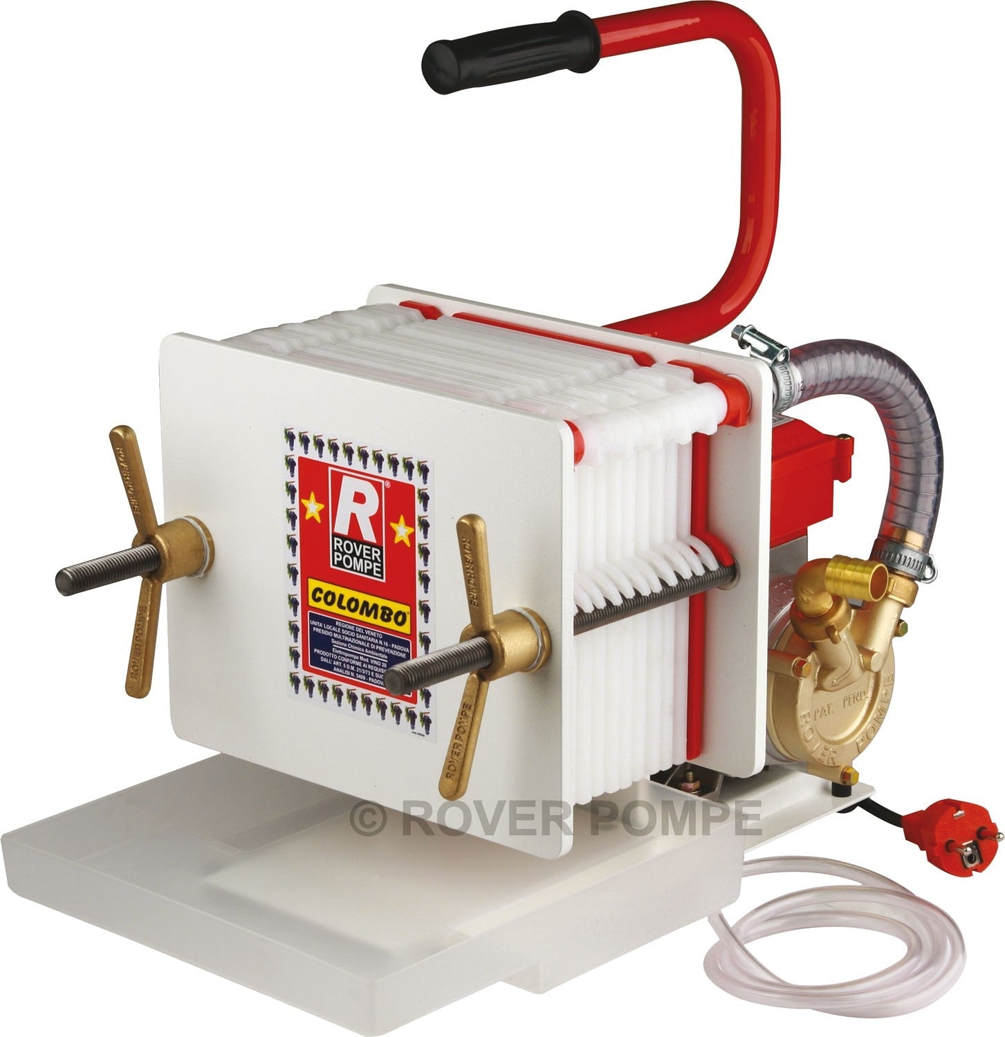 Pompa filtrante 12 strati per alimenti bevande 340 W - Colombo 12 - 570000 - ROVER
