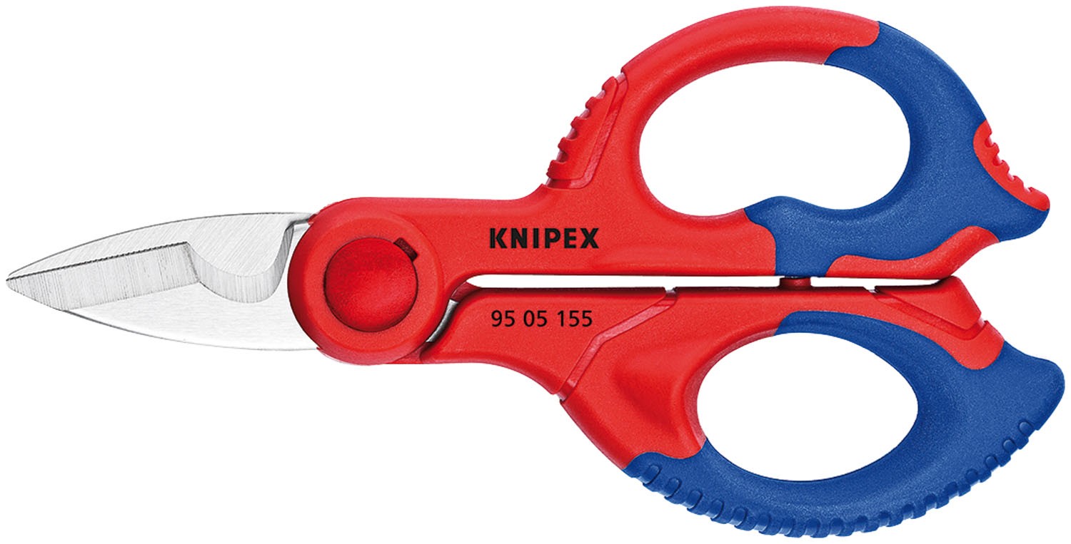 Forbice elettricista con manici rivestiti 15cm Knipex