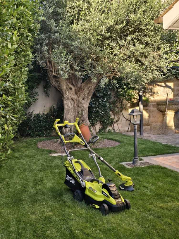 Tosaerba elettrico a spinta RLM15E 36h Ryobi 1500 watt con regolazione h taglio 36 cm