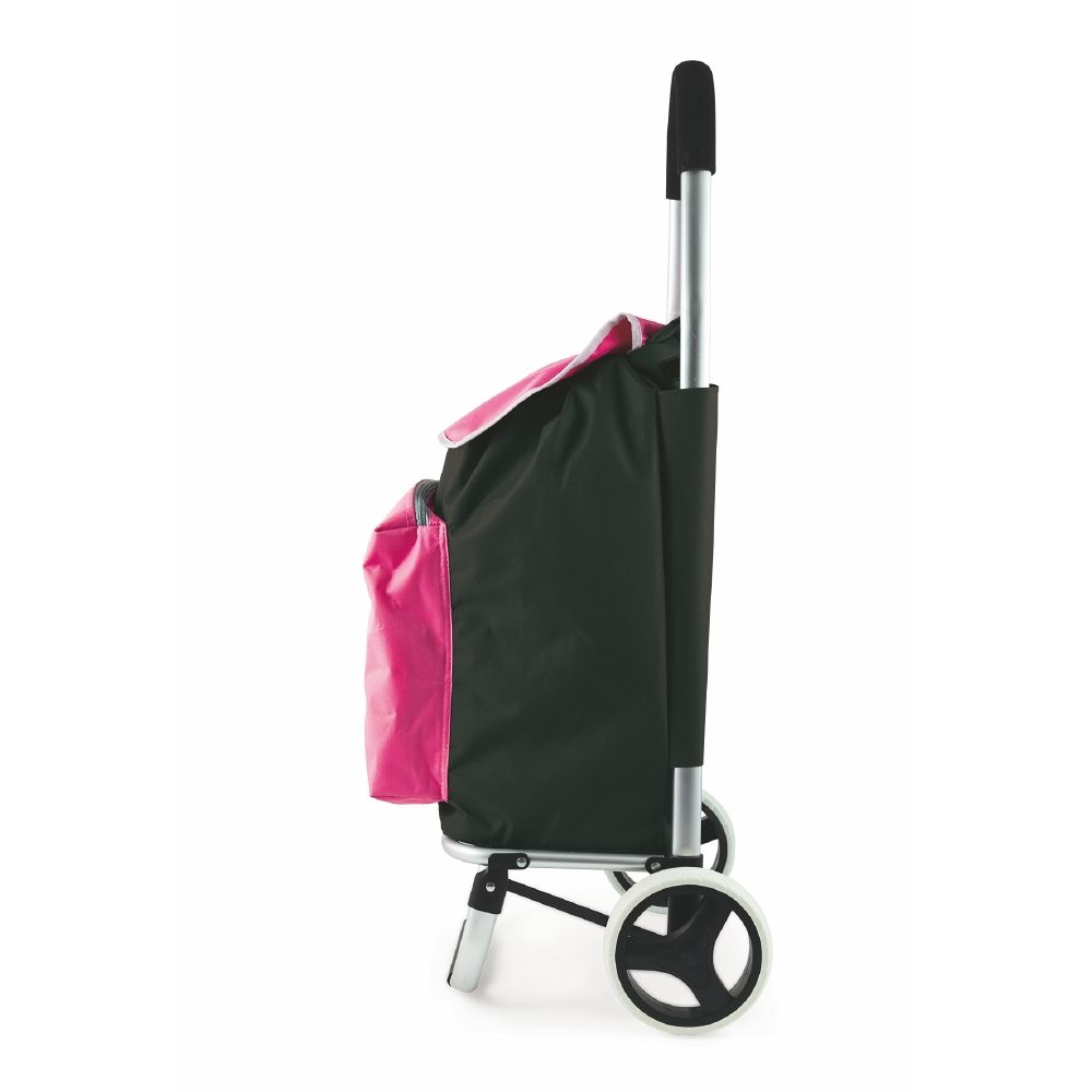 Carrello porta spesa 33 L termico struttura in alluminio 2 ruote borsa termica