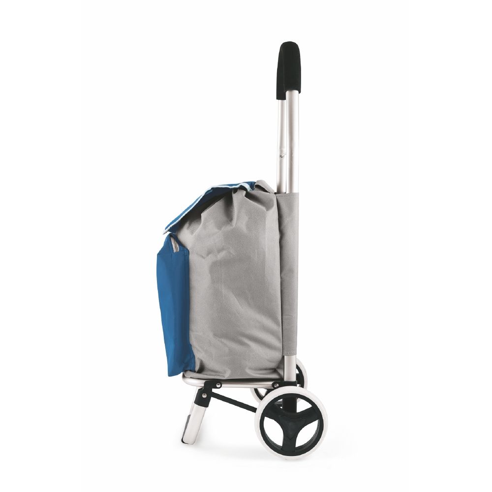 Carrello porta spesa 33 L termico struttura in alluminio 2 ruote borsa termica