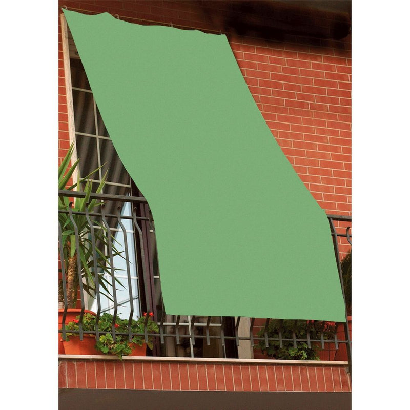 Tenda ombreggiante da sole a caduta per balcone 150x300 cm in cotone e poliestere idro repellente Persival