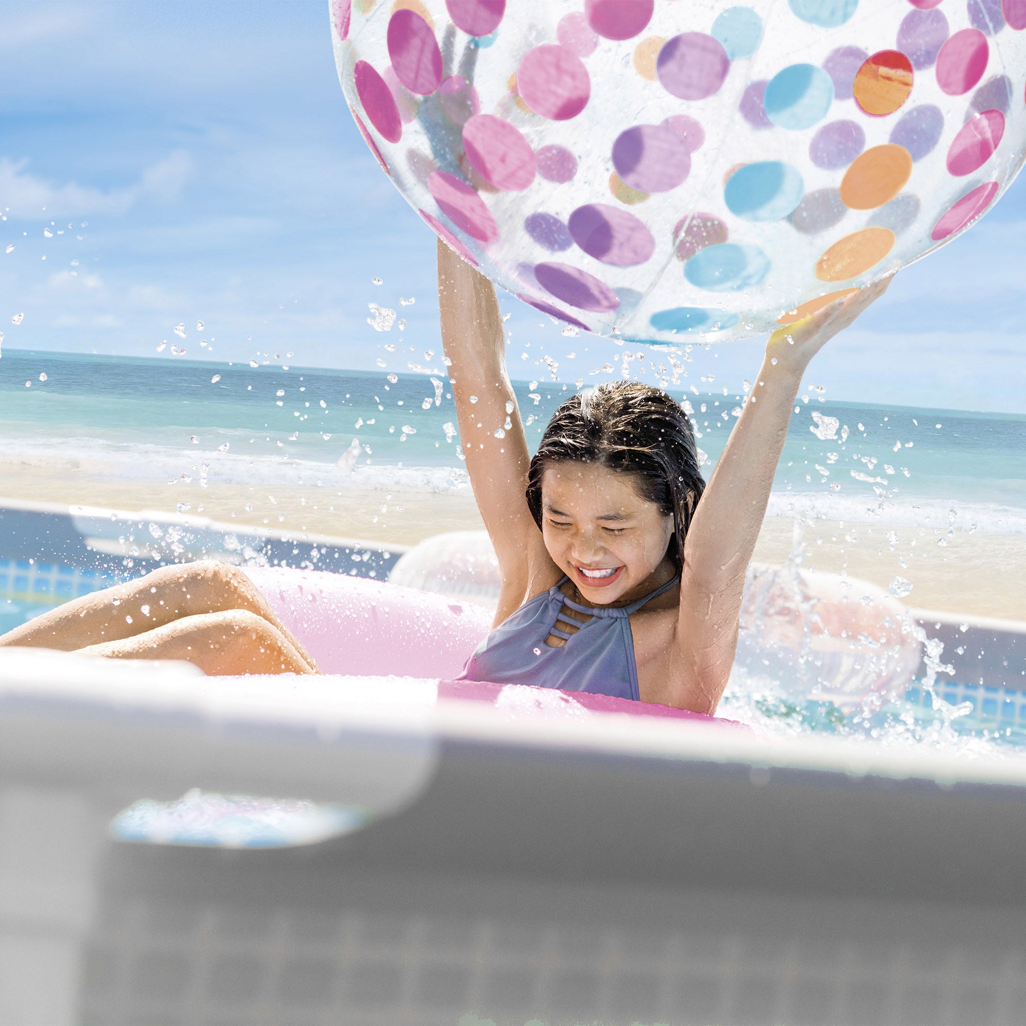 Piscina rotonda con struttura Ø549xH122 cm Prism Frame INTEX26732