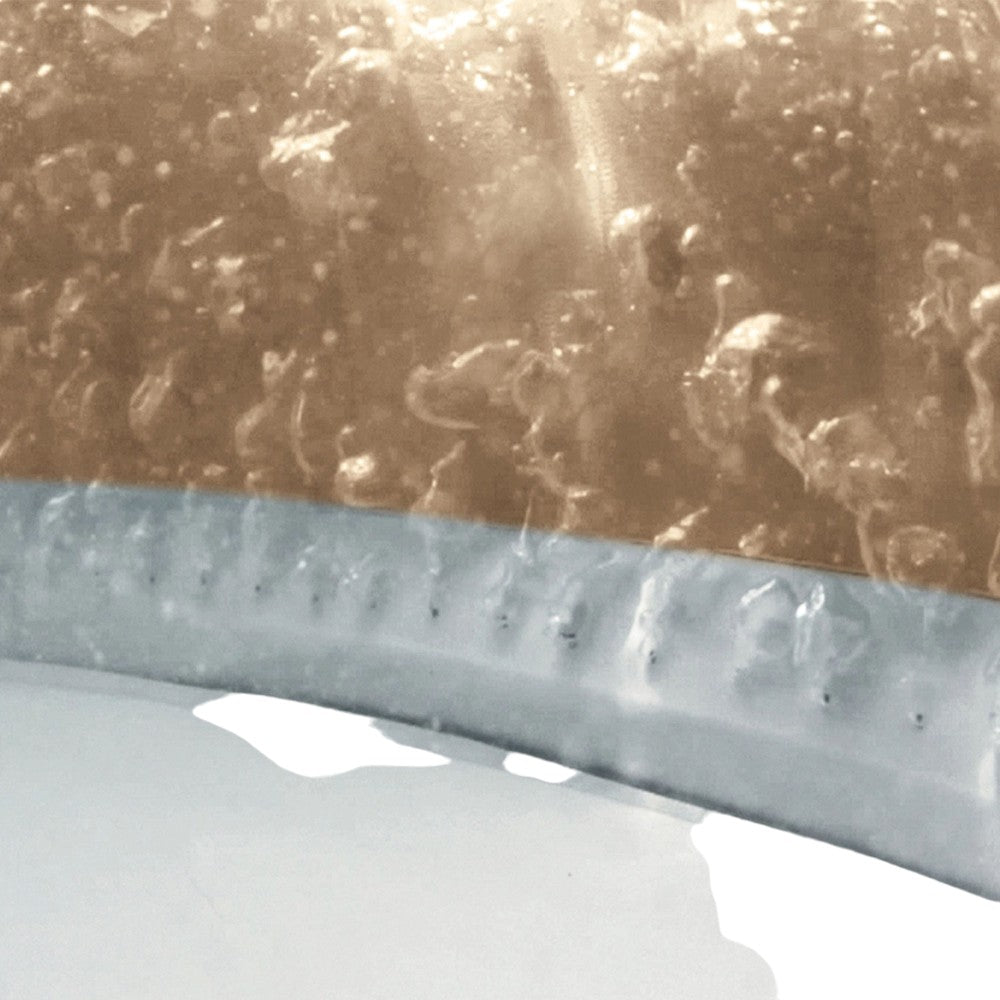 Piscina SPA idromassaggio beige 4 posti Ø196xH71 cm "Pure Spa Bubble Massage" INTEX28426