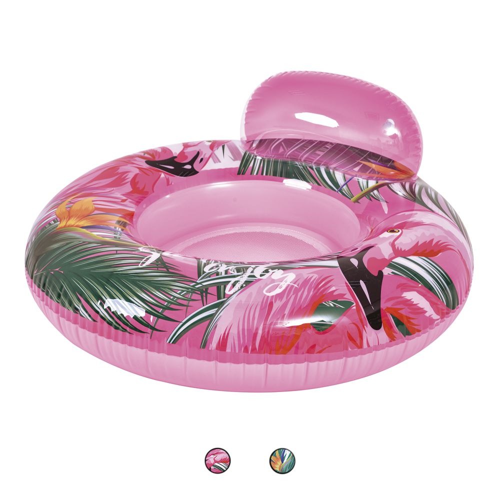 Ciambella gonfiabile 106 cm con decoro tropicale Jungle