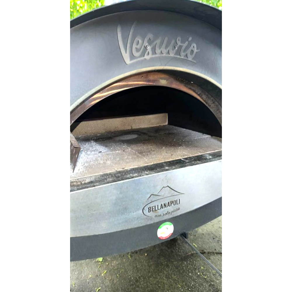 Forno a legna 4 pizze cottura diretta su pietra Bella Napoli Vesuvio