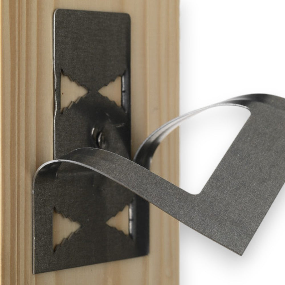 Controtelaio universale in legno di abete spessore 2 cm per porte interne con zanche in metallo premontate