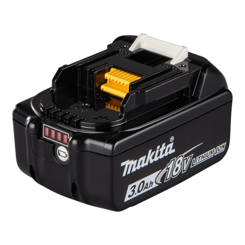 Trapano avvitatore professionale con percussione 2 velocità 18V 3Ah con 3 batterie e valigetta MAKPAC DHP482RF3J