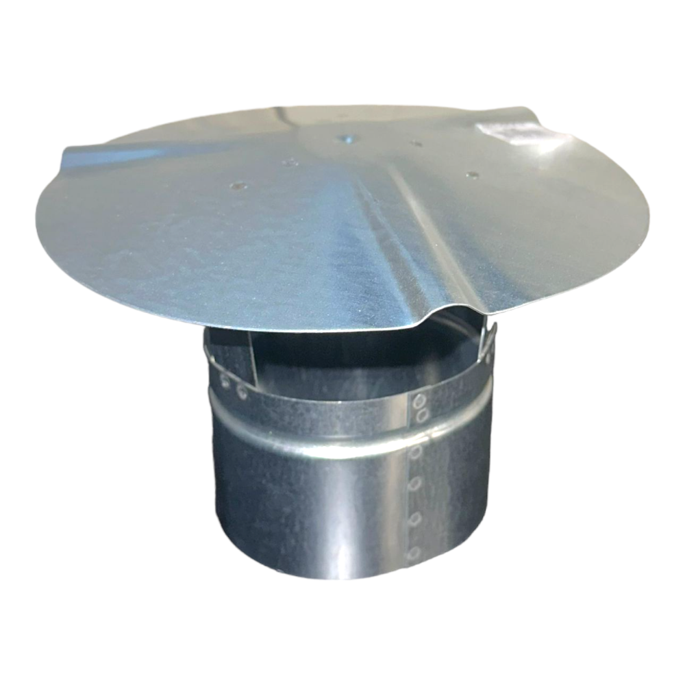 Fumaiolo comignolo fisso a cappello zincato
