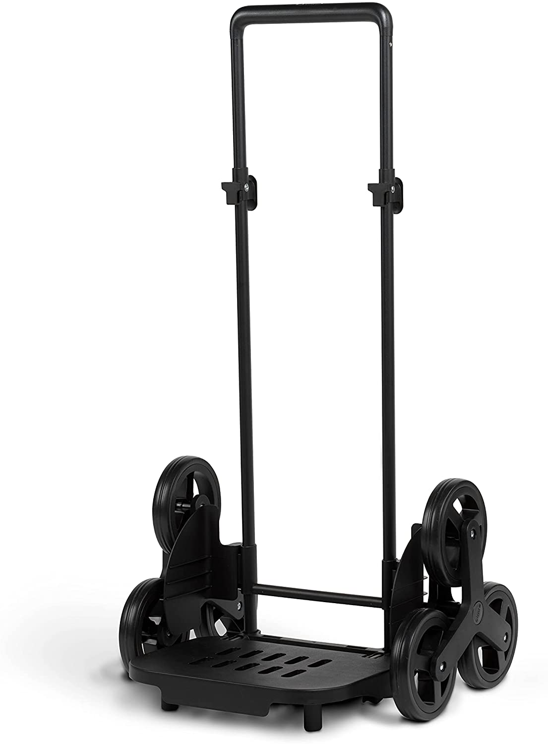 Carrello trolley portaspesa richiudibile 2in1 a 6 ruote saliscale con sacca antipioggia 52 Lt GIMI Tris