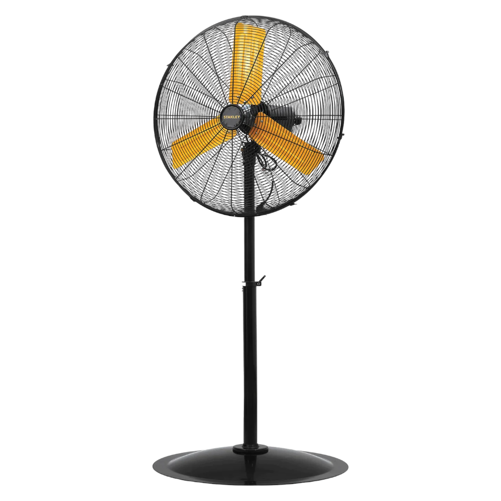 Ventilatore 3 pale Industriale a piantana 300W 70x70xH210cm Stanley