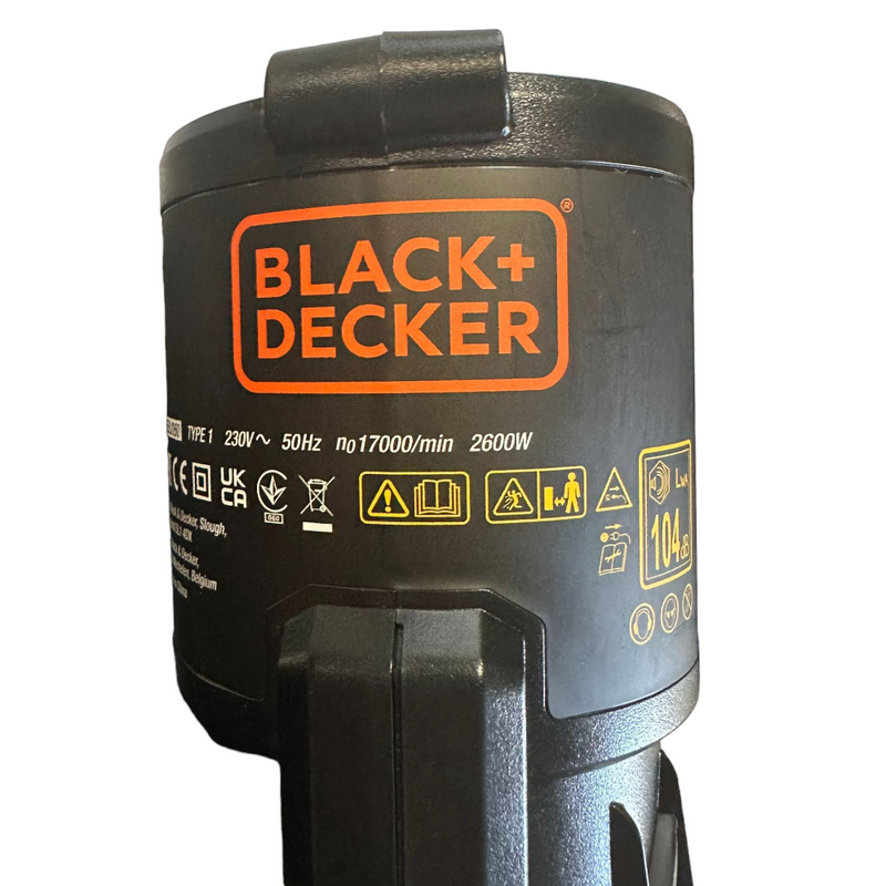 Aspiratore Soffiatore Trituratore elettrico per foglie con sacco Black + Decker BEBLV 2600W