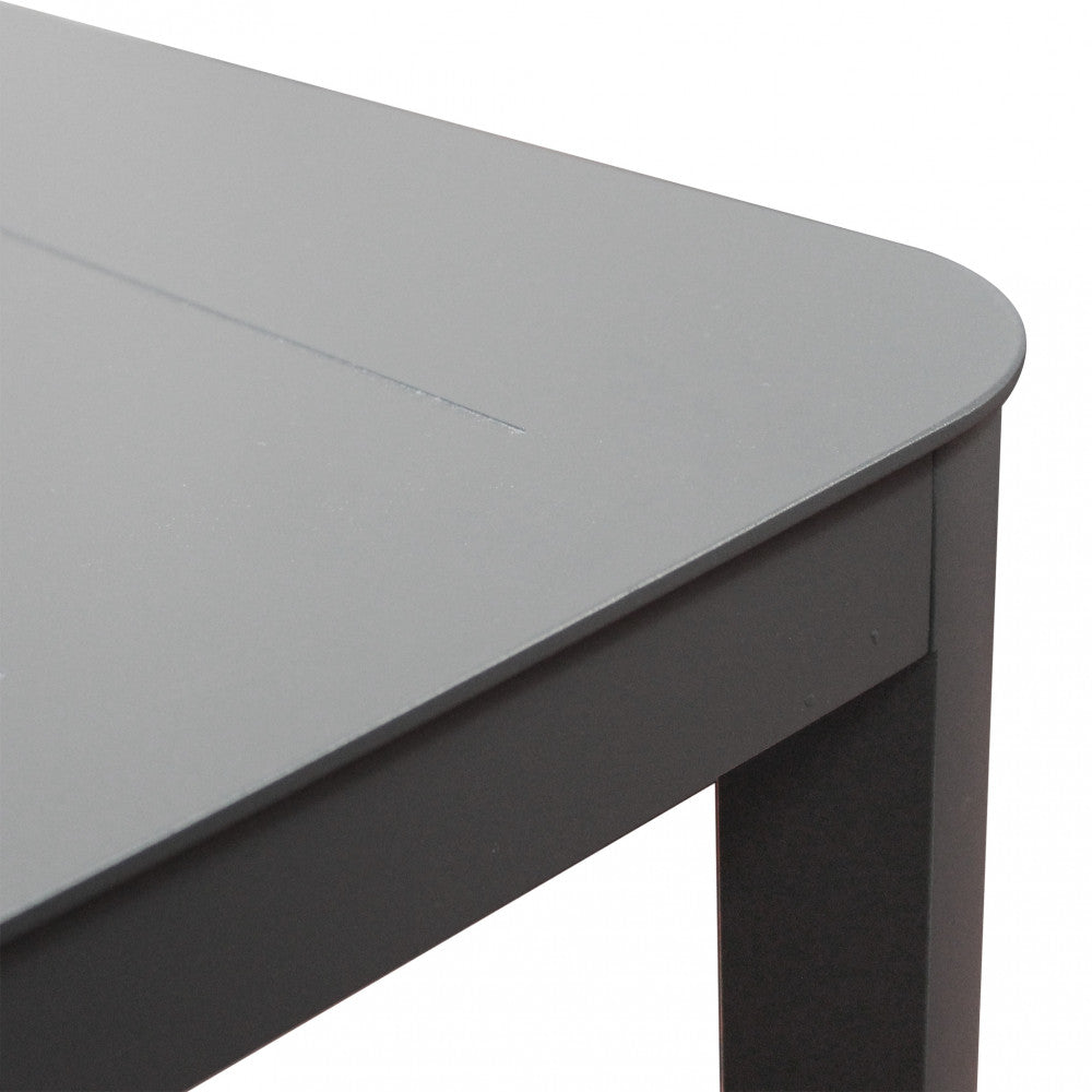 Set salotto da giardino struttura in alluminio con due posti e cuscini inclusi Tijuan