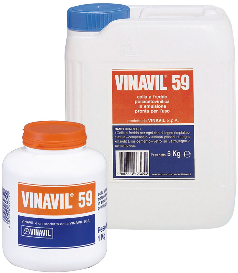 1 KG Colla Vinavil 59 adesivo acetovinilico in barattolo