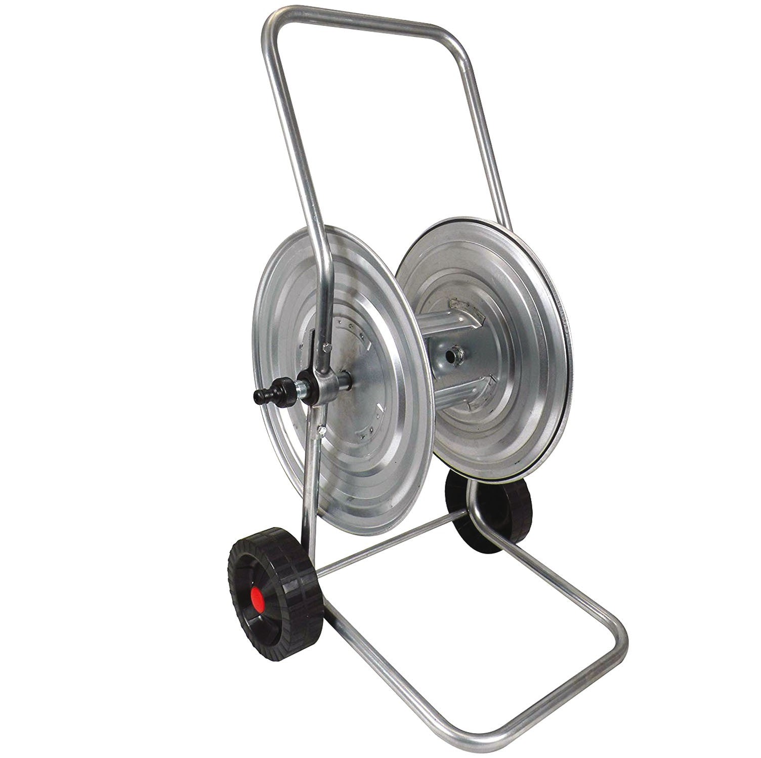 Carrello avvolgitubo da giardino con ruote - 140 metri - A3359Z