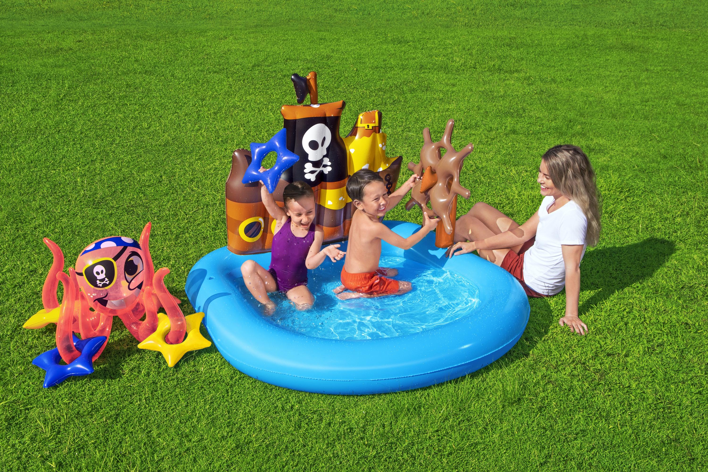 Piscina gonfiabile Play  Center nave pirati BESTWAY 52211