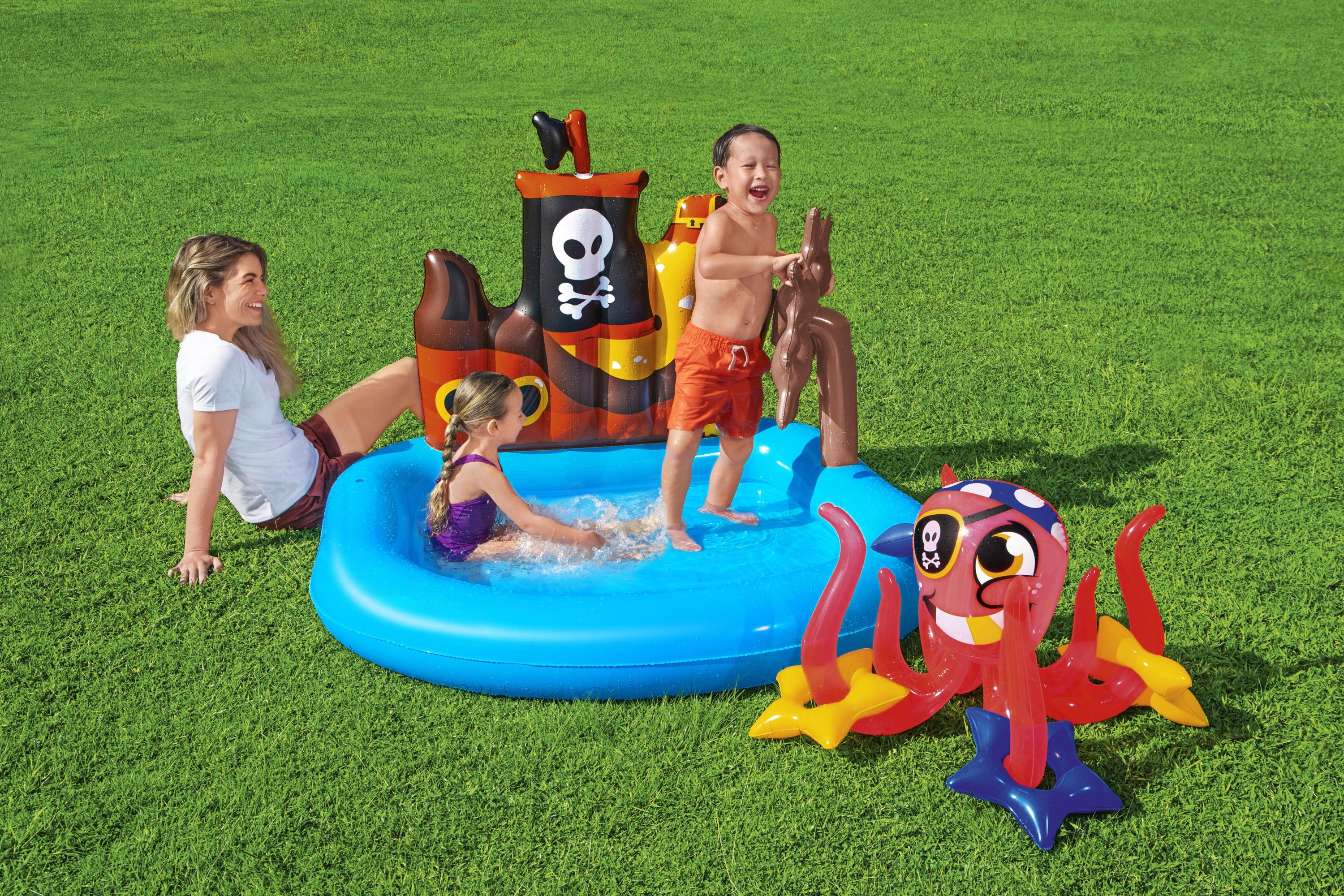 Piscina gonfiabile Play  Center nave pirati BESTWAY 52211