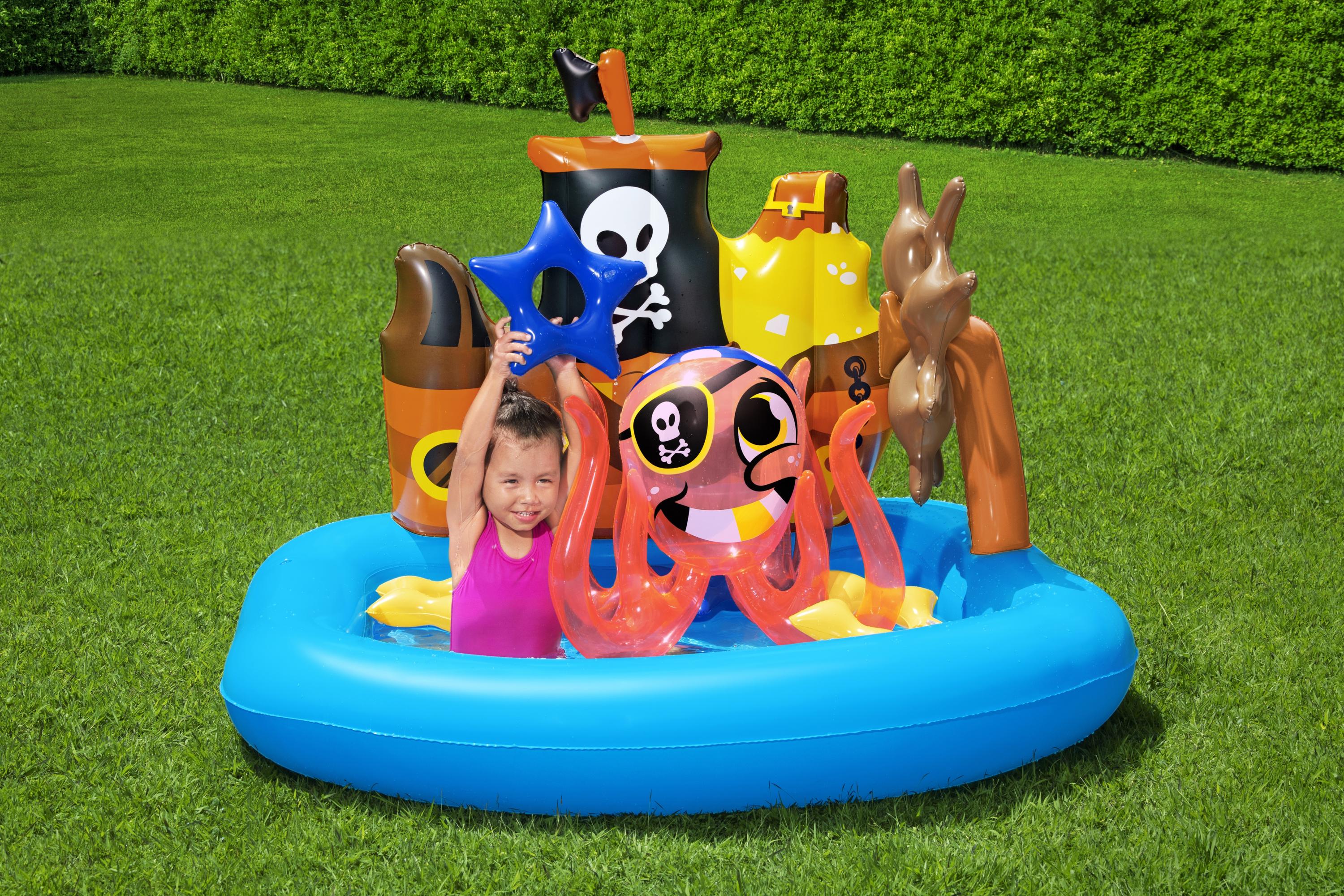 Piscina gonfiabile Play  Center nave pirati BESTWAY 52211