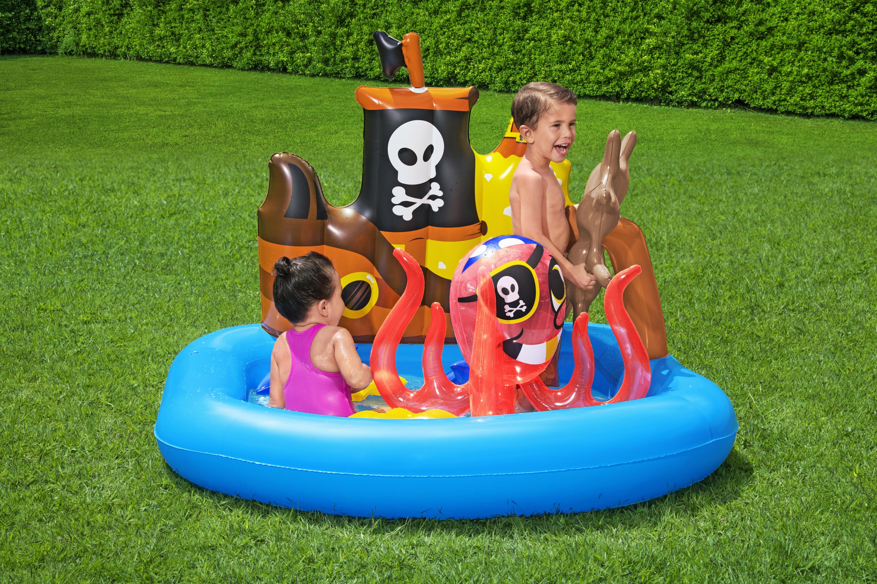 Piscina gonfiabile Play  Center nave pirati BESTWAY 52211