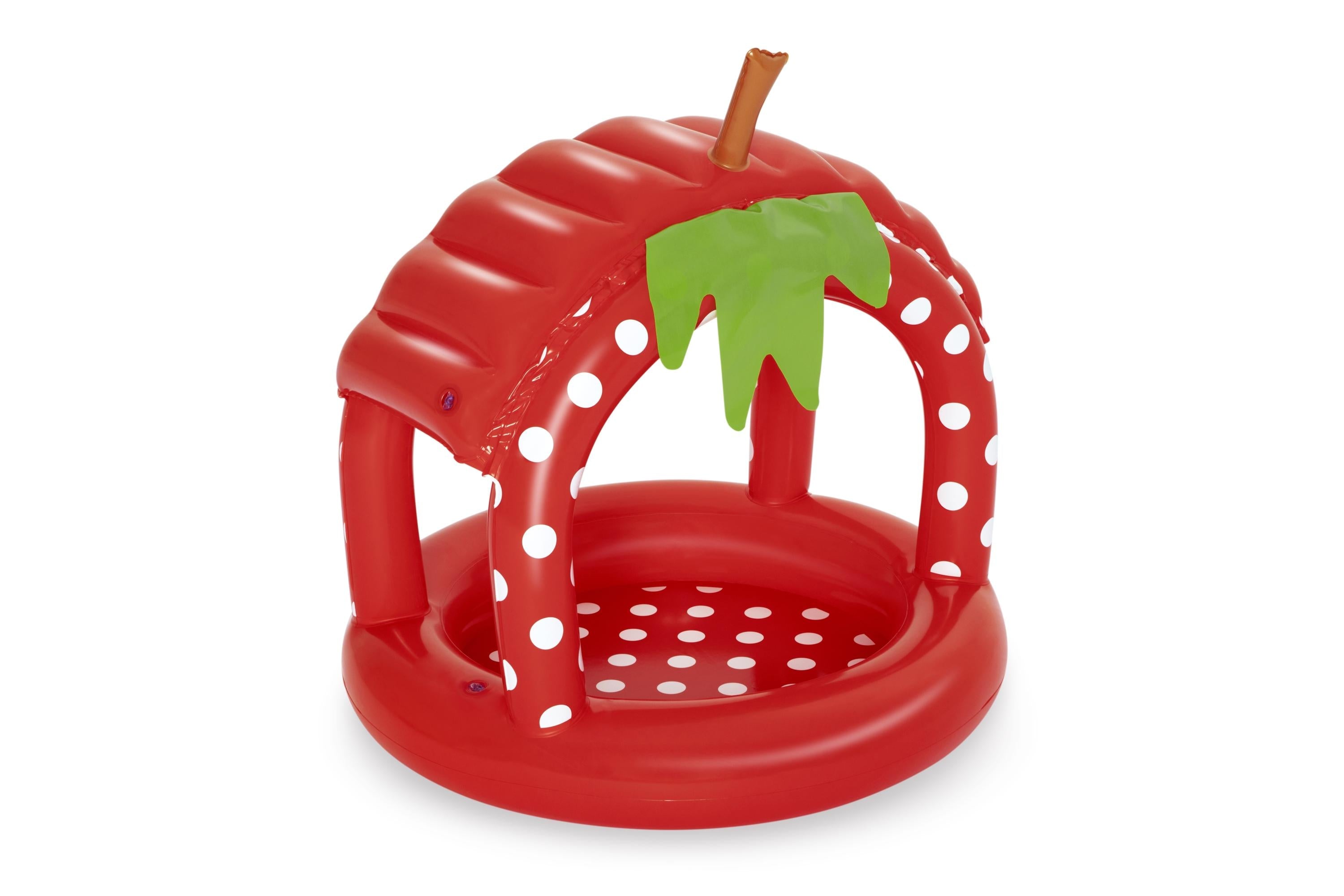 Piscina gonfiabile fragola Baby con tettuccio Very Berry Bestway 52387