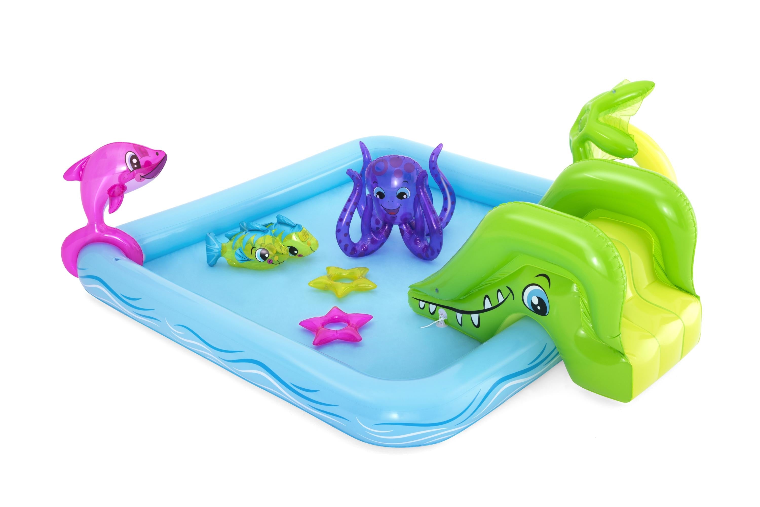 Piscinetta gonfiabile Acquario Fantastico Play Center Aquarium Bestway 53052