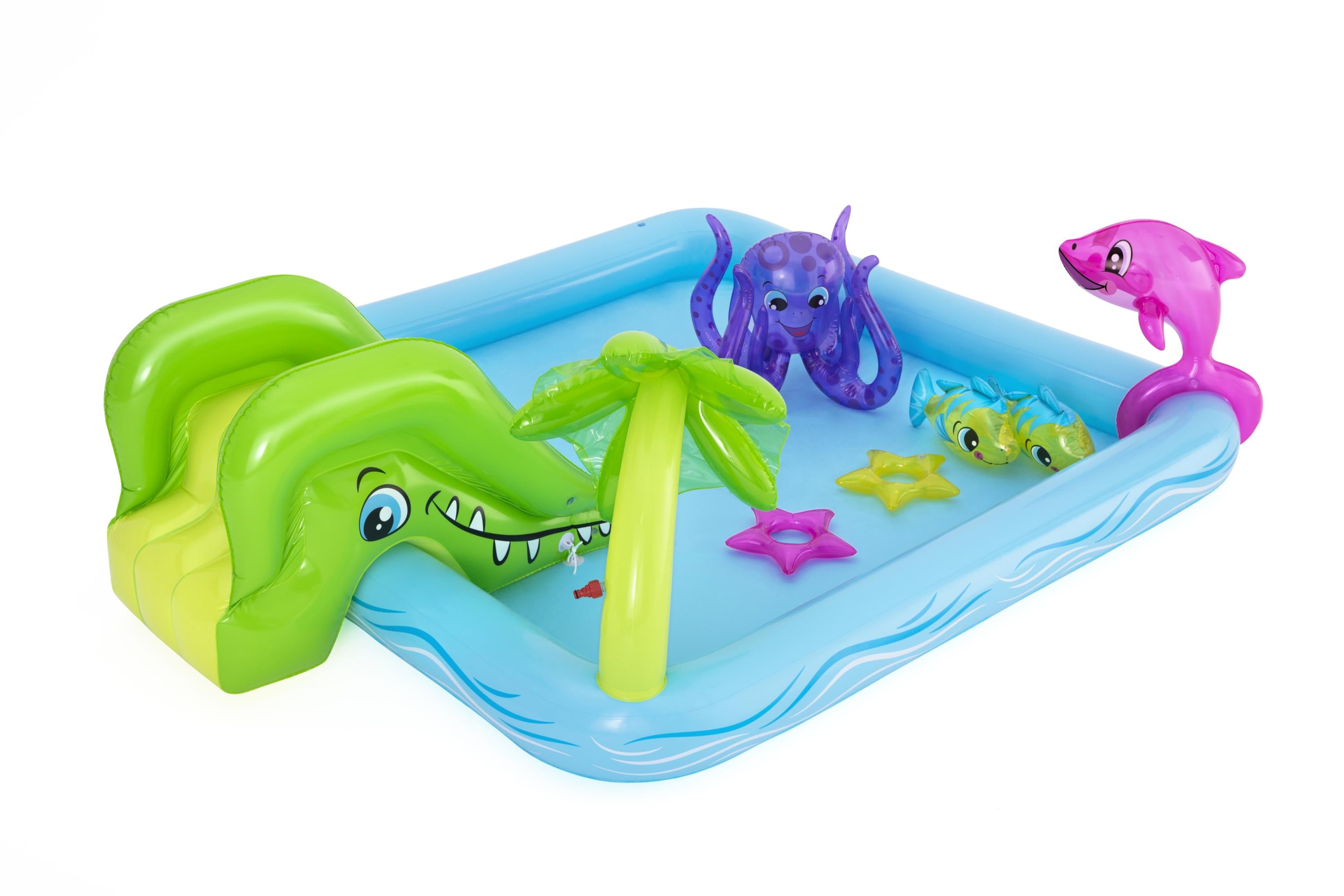 Piscinetta gonfiabile Acquario Fantastico Play Center Aquarium Bestway 53052