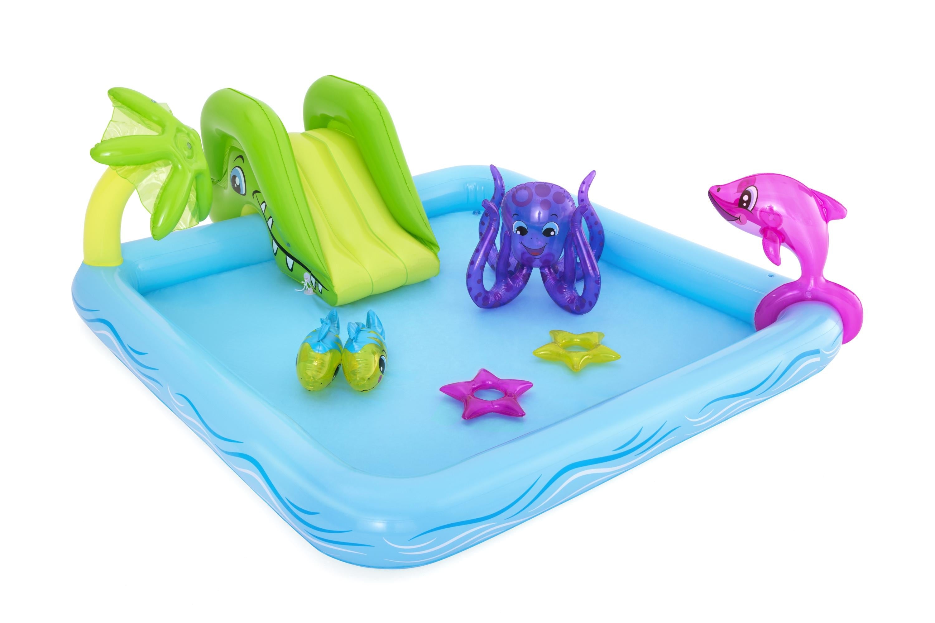 Piscinetta gonfiabile Acquario Fantastico Play Center Aquarium Bestway 53052