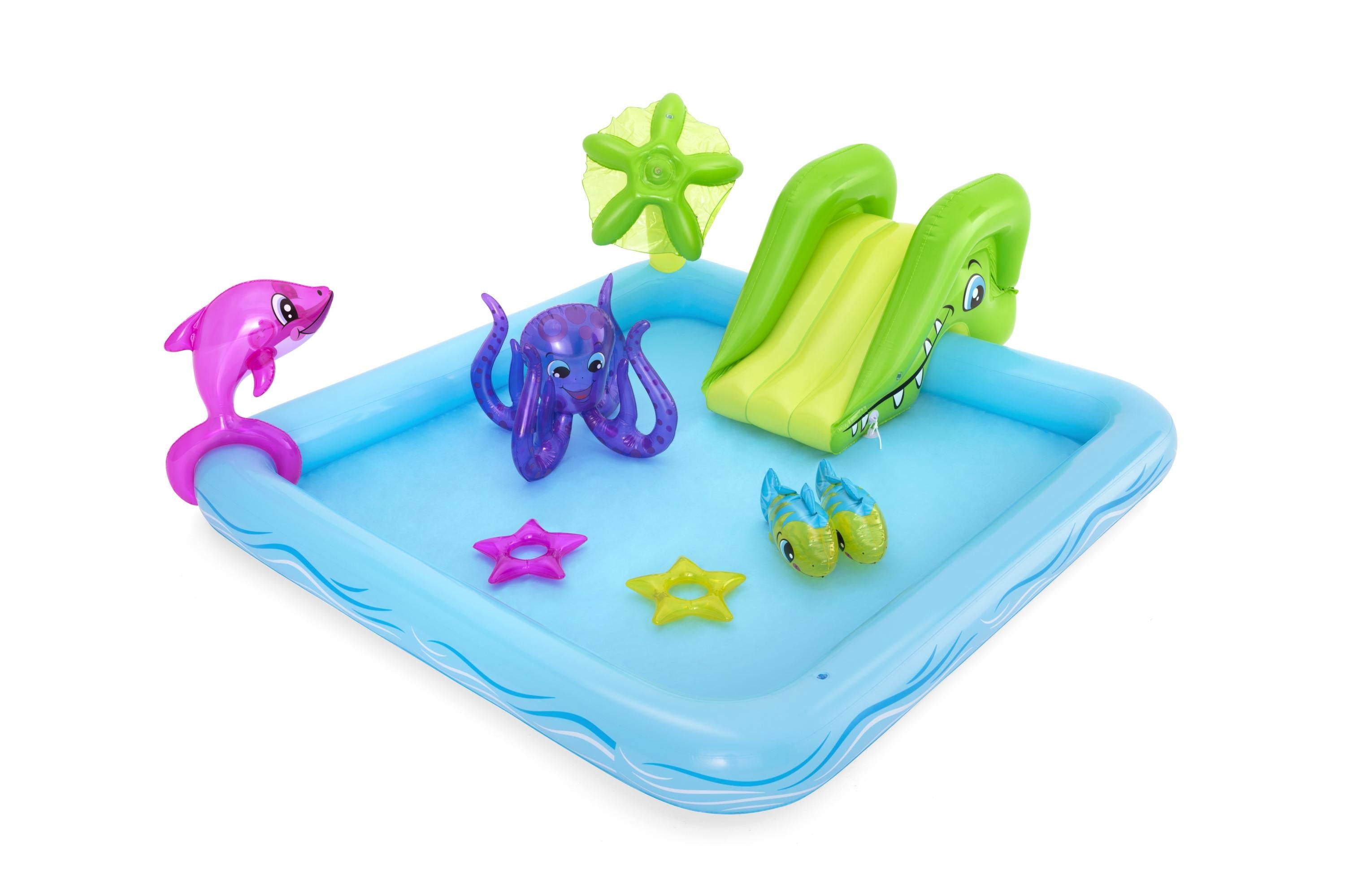 Piscinetta gonfiabile Acquario Fantastico Play Center Aquarium Bestway 53052