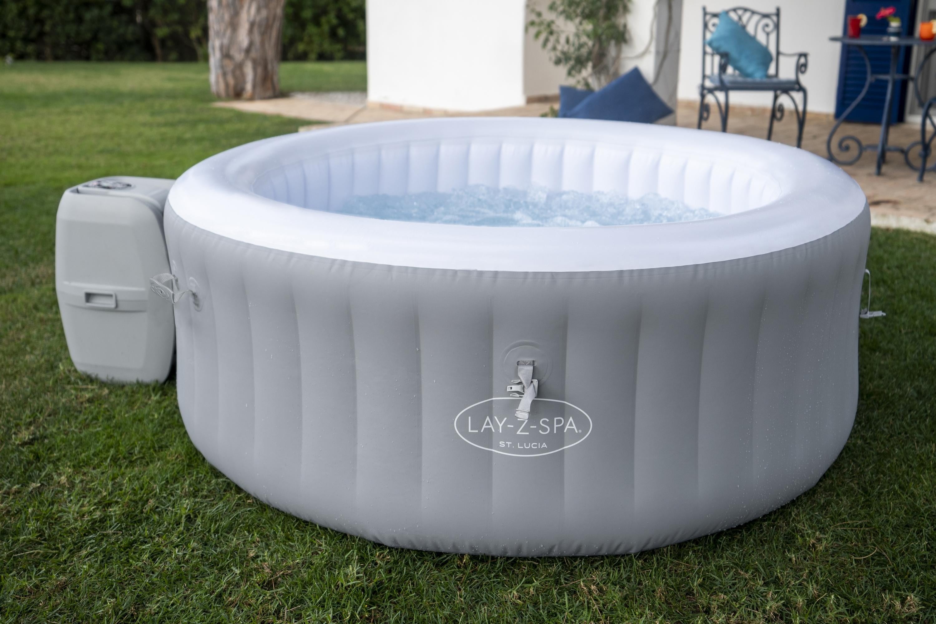 Piscina SPA idromassaggio Lay-Z-Spa St Lucia AirJet  Bestway 60037