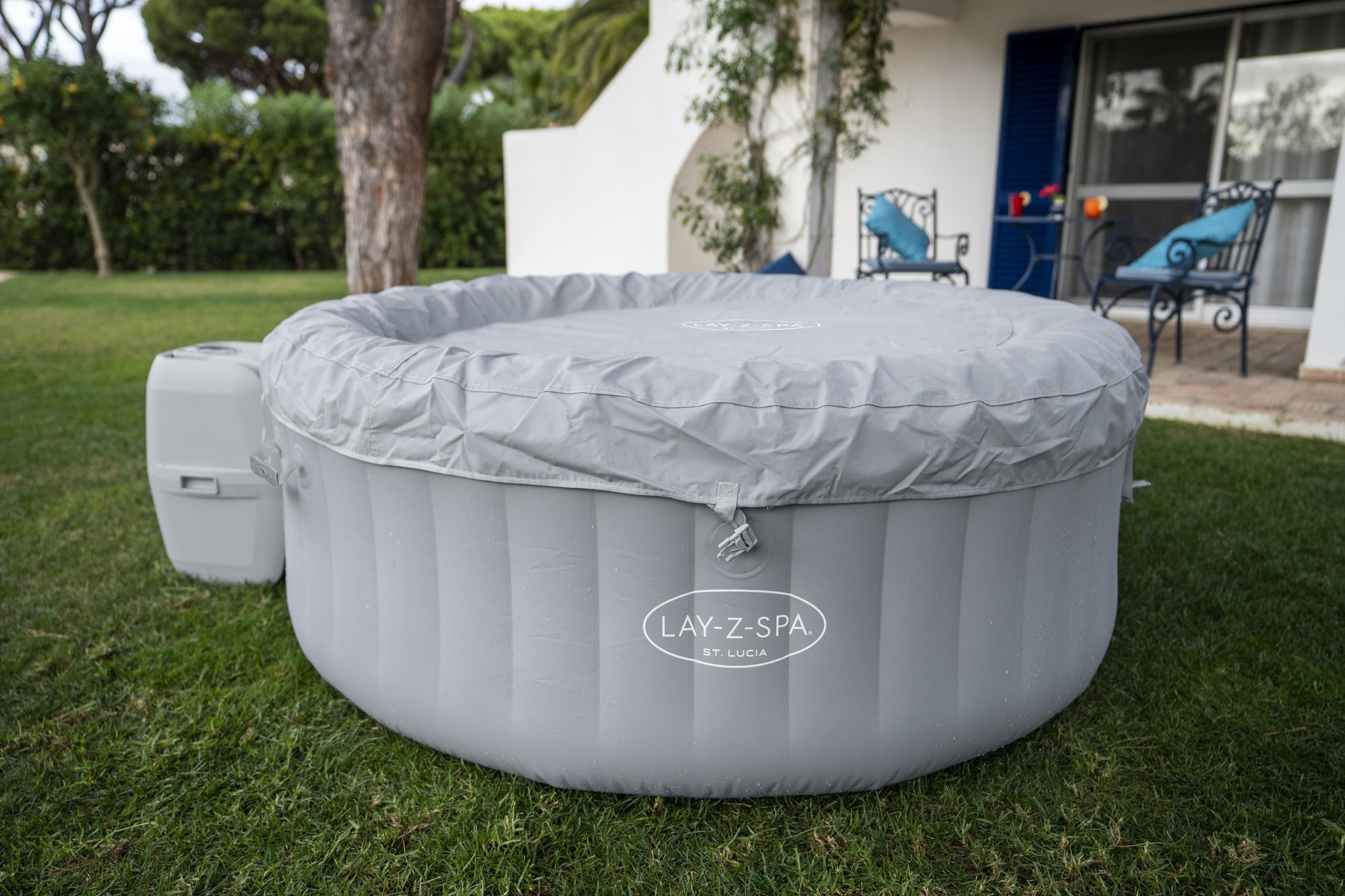 Piscina SPA idromassaggio Lay-Z-Spa St Lucia AirJet  Bestway 60037