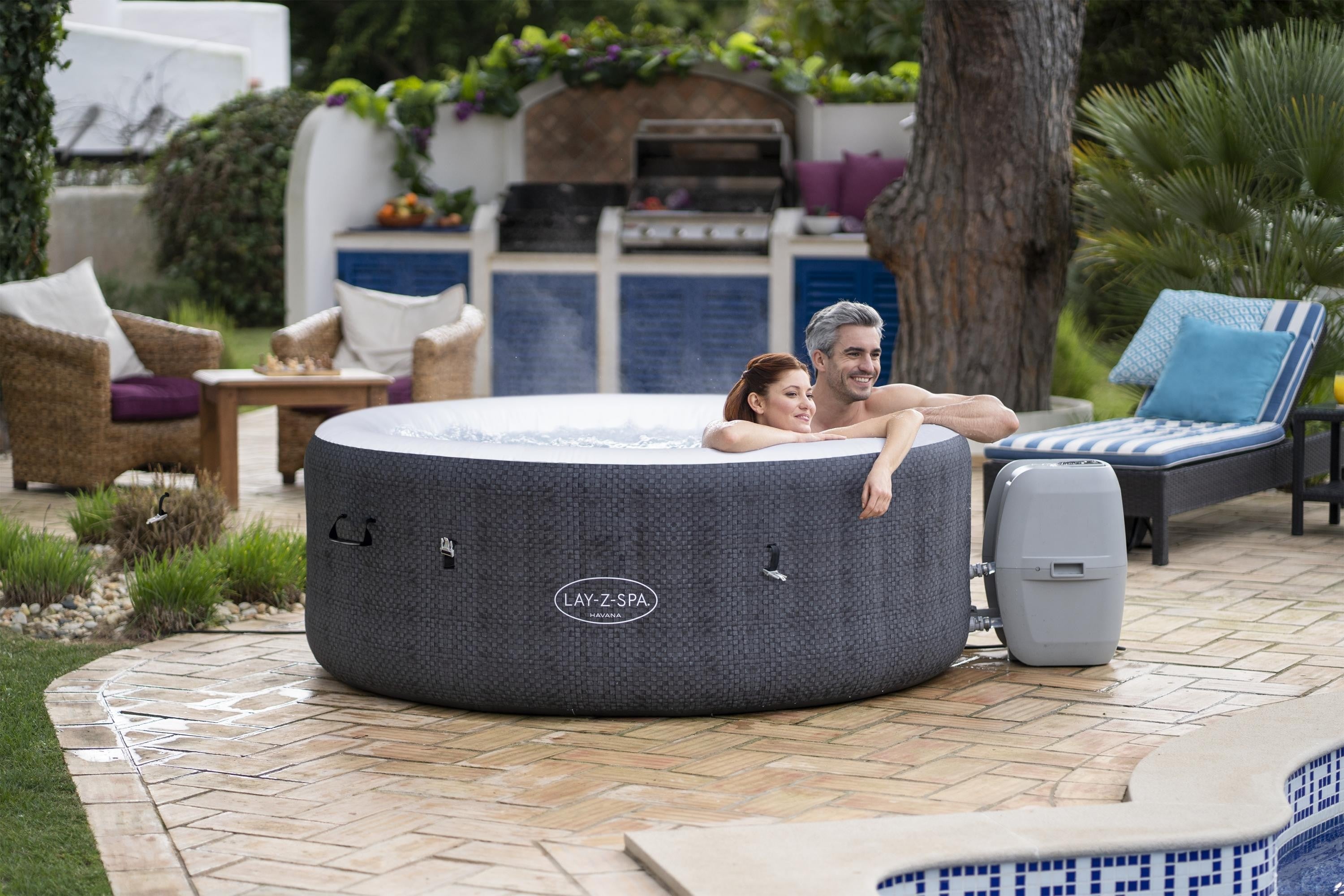 Piscina SPA idromassaggio Lay-Z-Spa Havana AirJet Bestway 60035