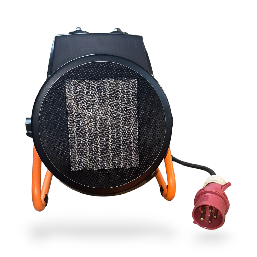 Generatore riscaldatore stufa elettrica aria calda industriale 380/400V con attacco trifase Brixo PTC