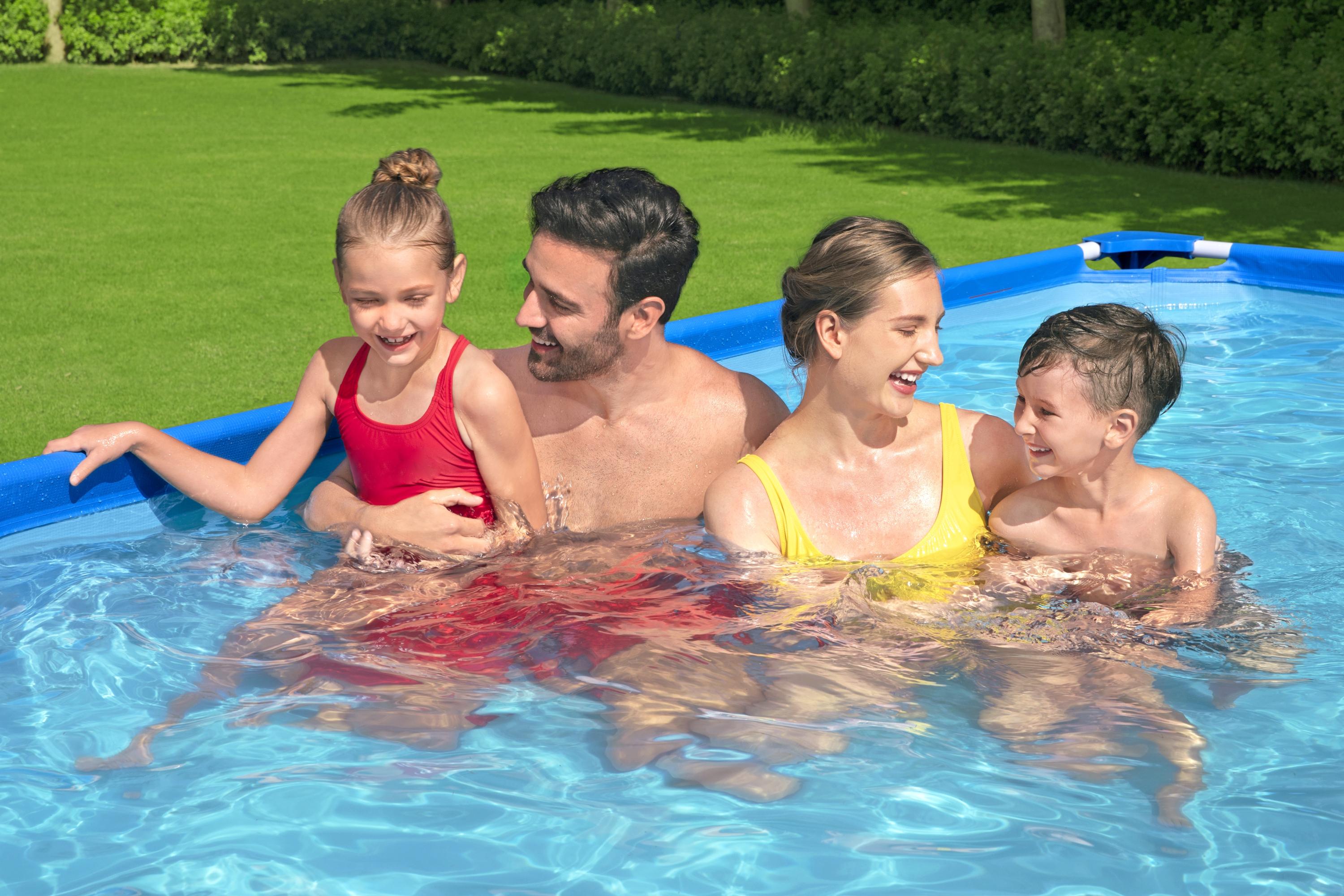 Piscina rettangolare Steel Pro 400x211x81cm Bestway 56424