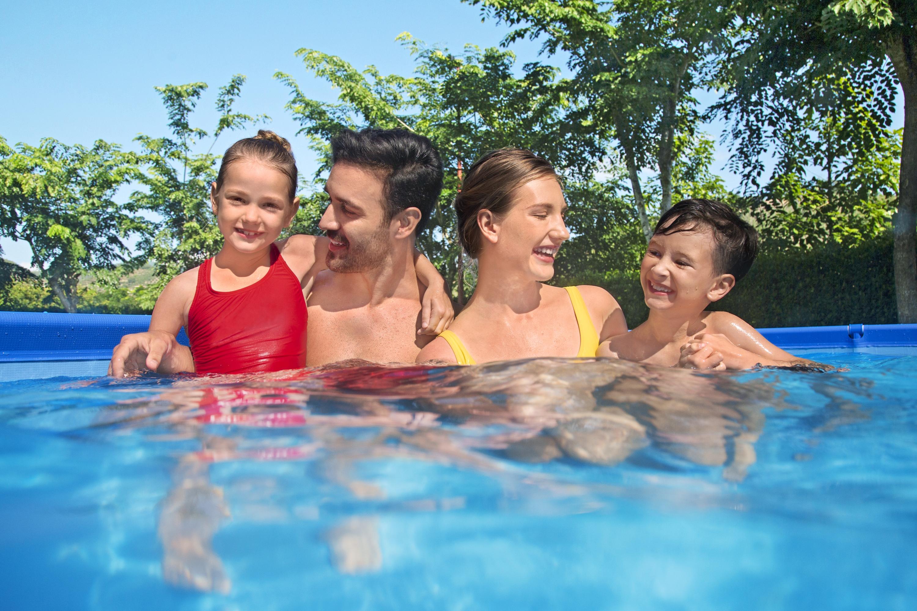 Piscina rettangolare Steel Pro 400x211x81cm Bestway 56424