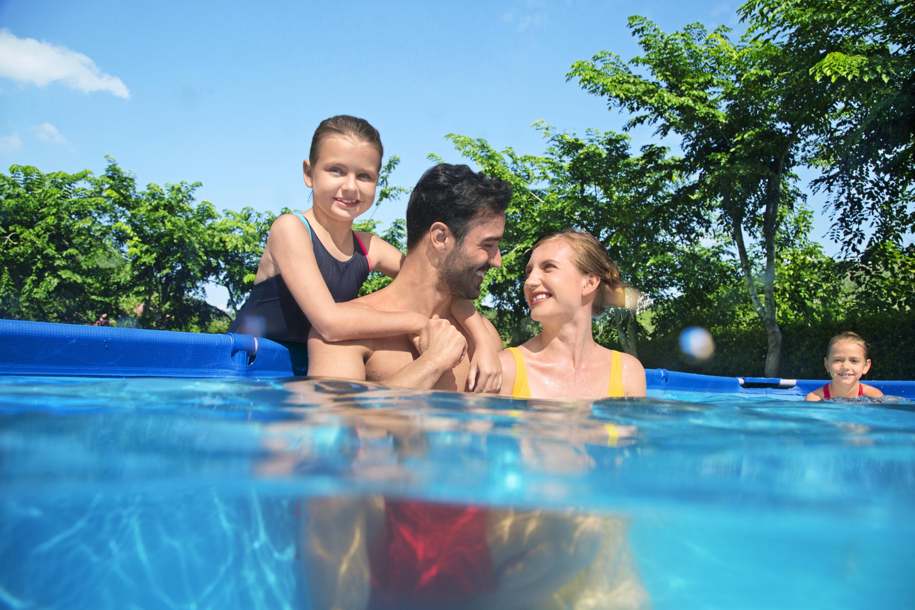 Piscina rettangolare Steel Pro 400x211x81cm Bestway 56424