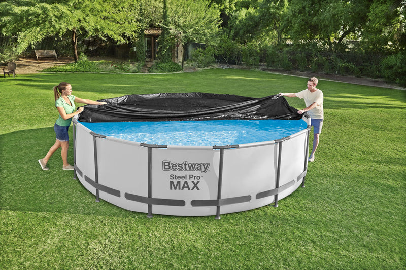 Telo copertura per piscina tonda diametro 305 cm con Struttura Bestway 58036