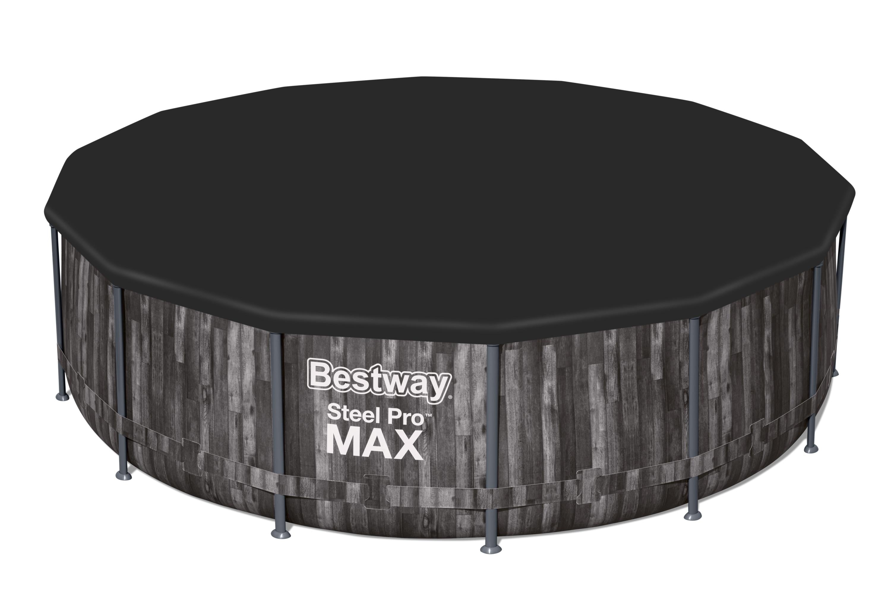 Piscina con struttura rotonda Steel Pro MAX 427x107 cm Bestway 5614Z